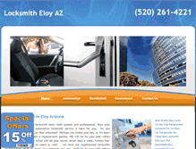Tablet Screenshot of locksmitheloyaz.com